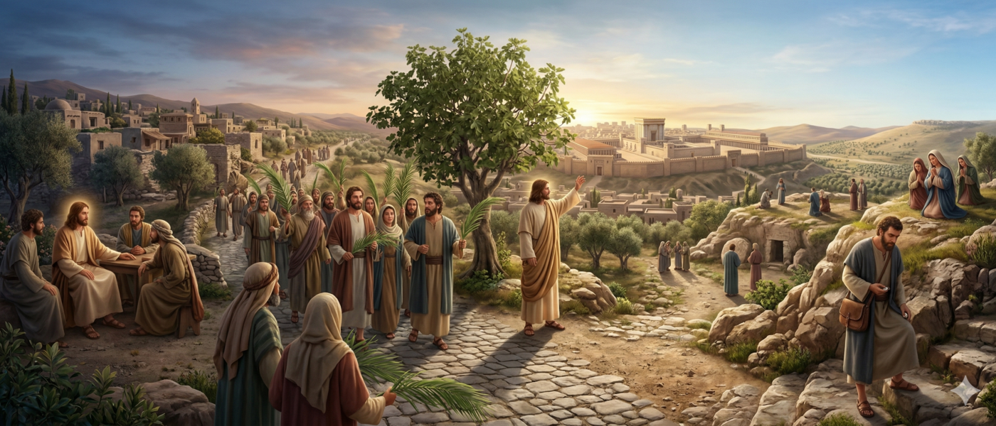 En vísperas de la Pasión de Jesucristo